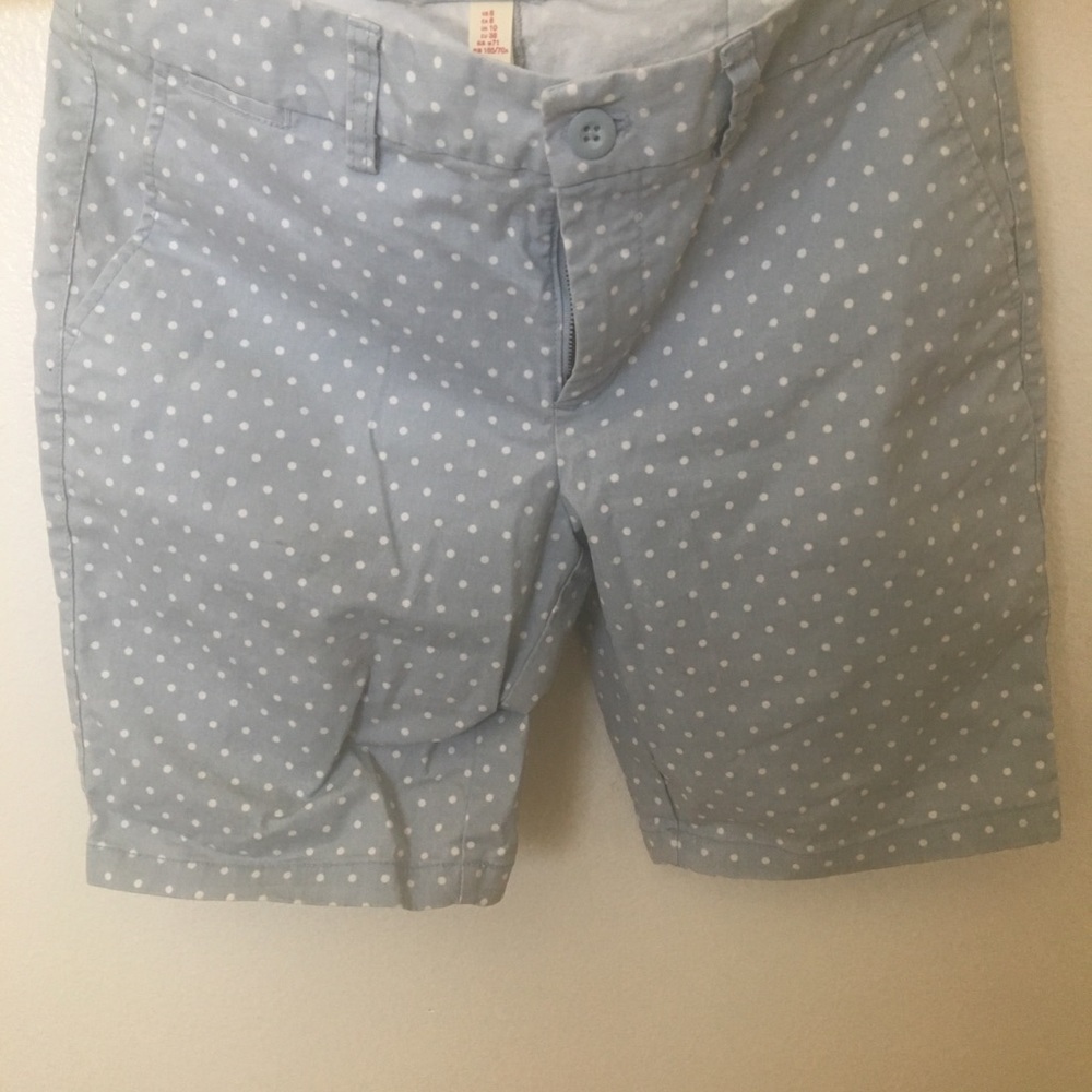 EUC GAP polka dot chino shorts